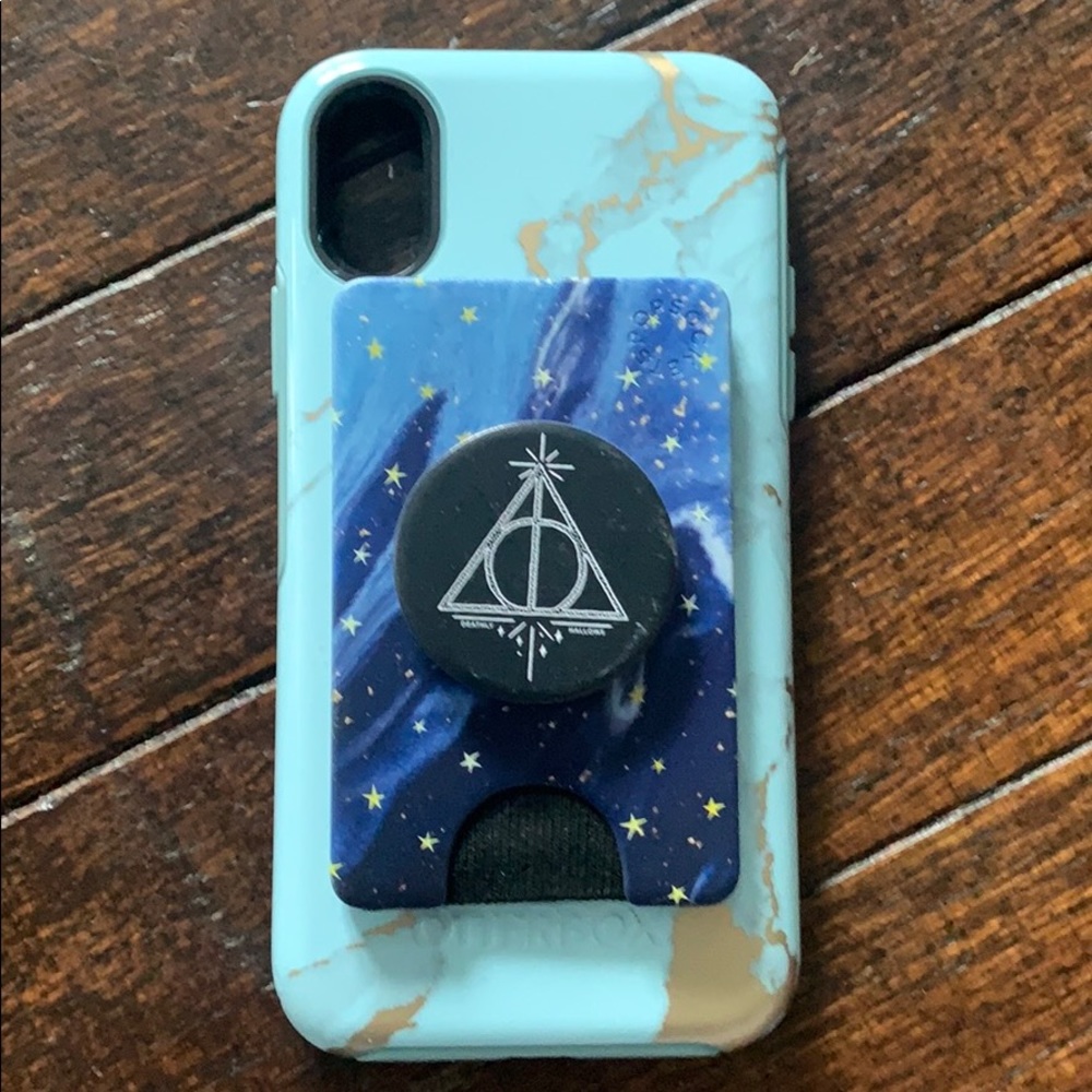 Otterbox Symmetry iPhone XS case w/ extras